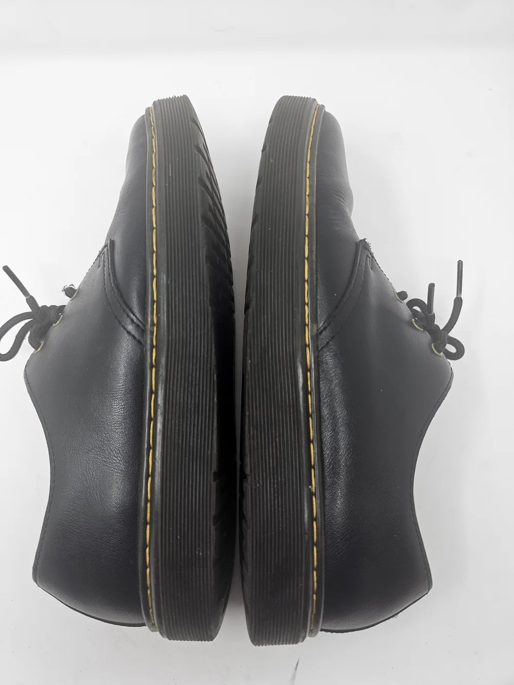 Dr. Martens Mens Black Zavalalo LA004 Leather Round Toe Oxford Shoes Size US 9 M